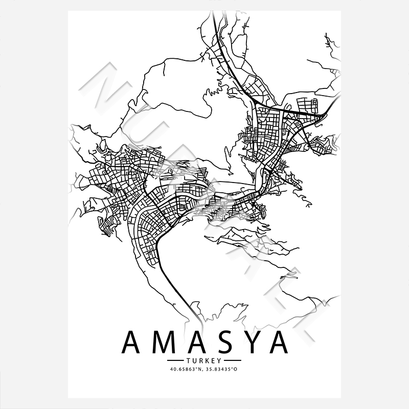 05 Amasya City-Map
