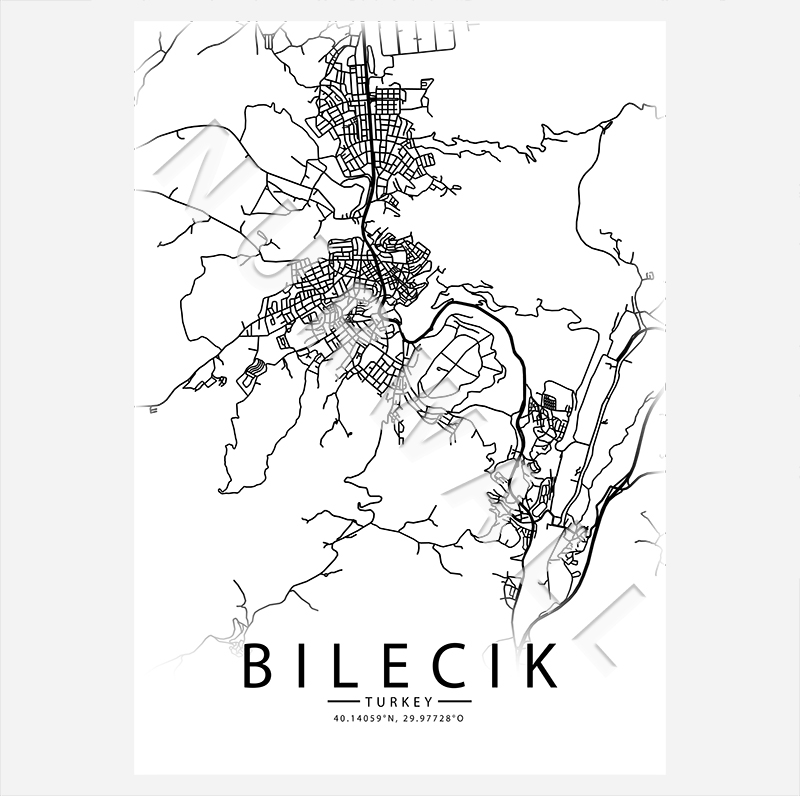 11 Bilecik City-Map