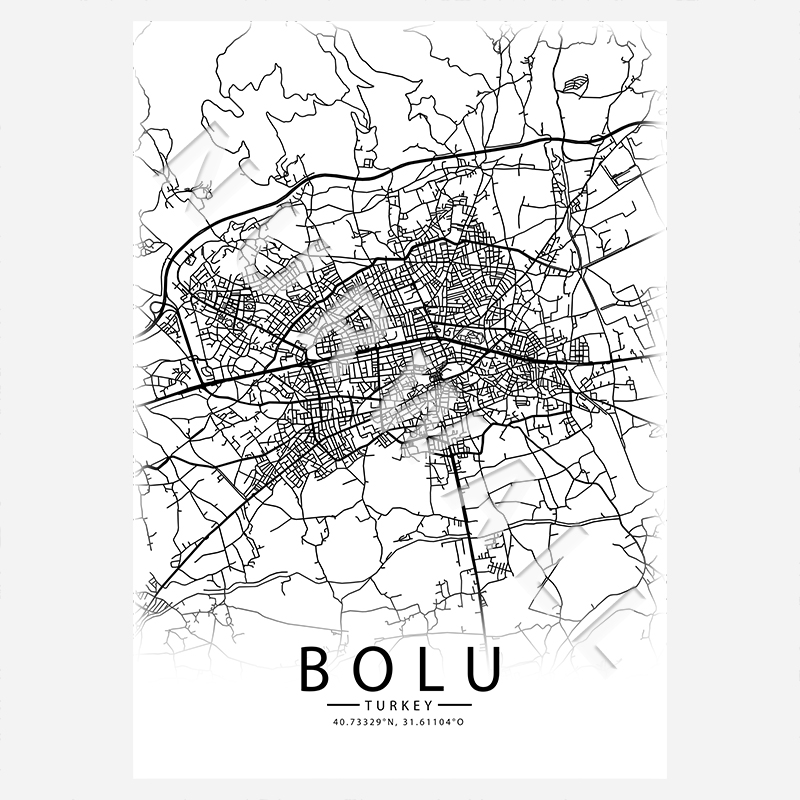 14 Bolu City-Map