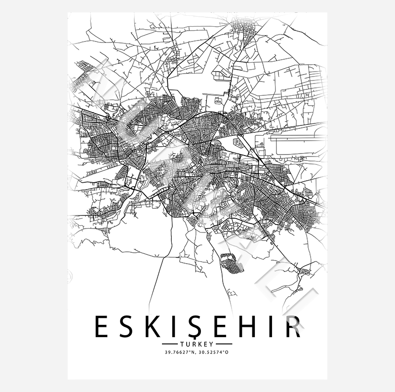 26 Eskişehir City-Map