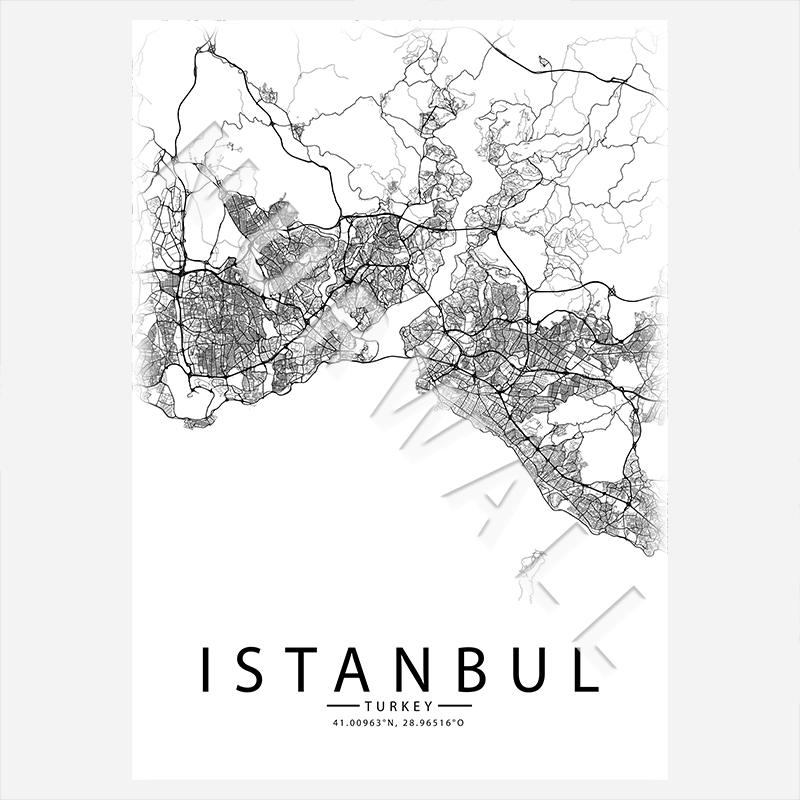 34 Istanbul City-Map