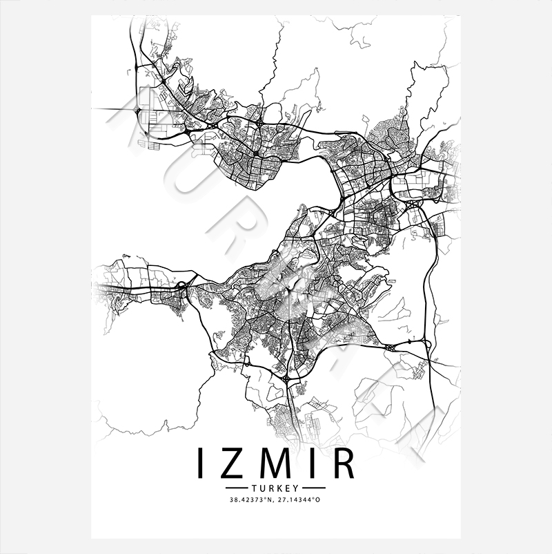 35 Izmir City-Map