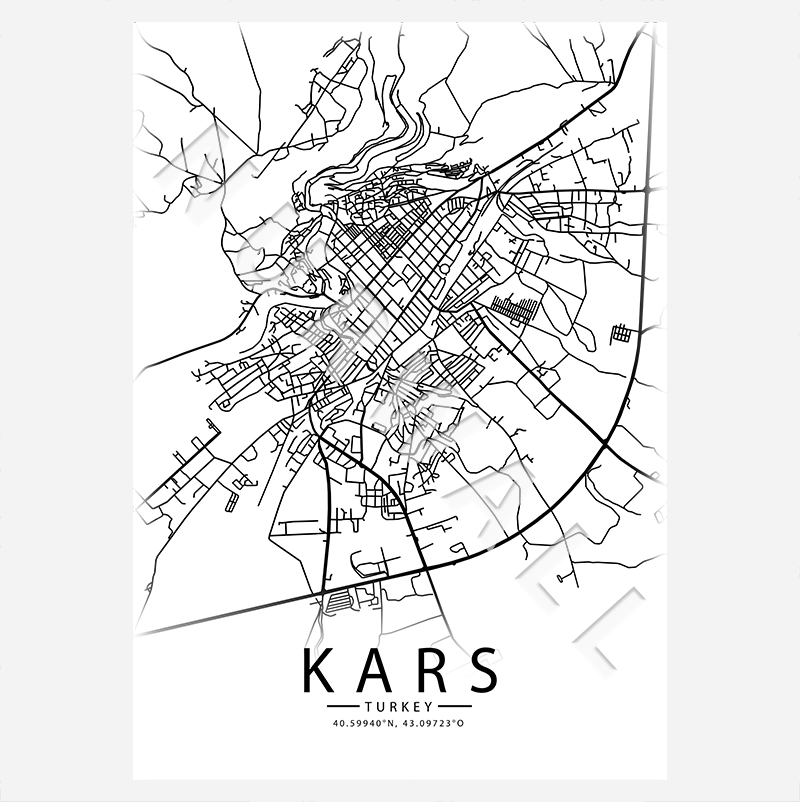 36 Kars City-Map