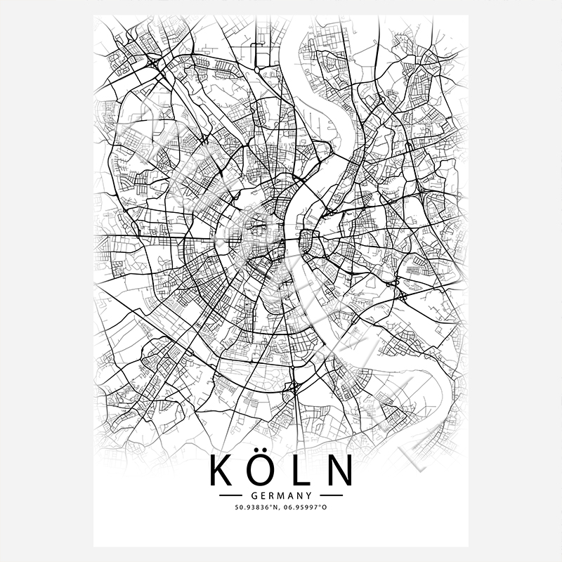 Köln City-Map