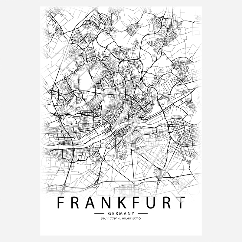 Frankfurt City-Map