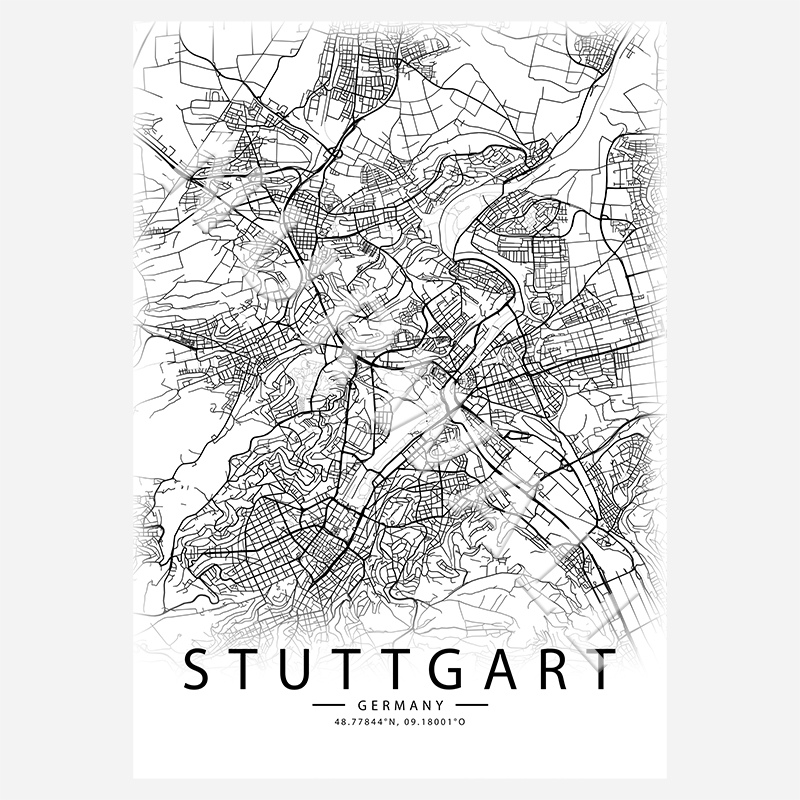 Stuttgart City-Map