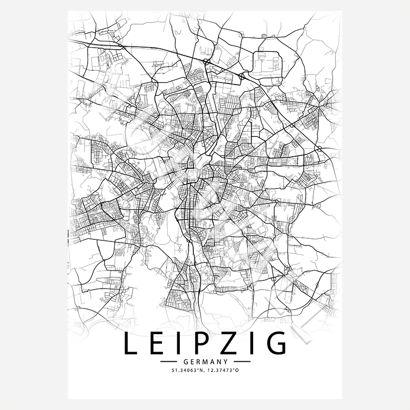 Leipzig City-Map