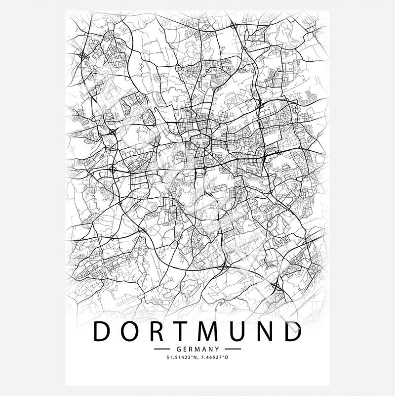 Dortmund City-Map