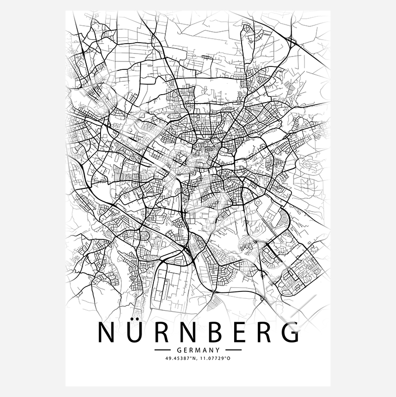 Nürnberg City-Map