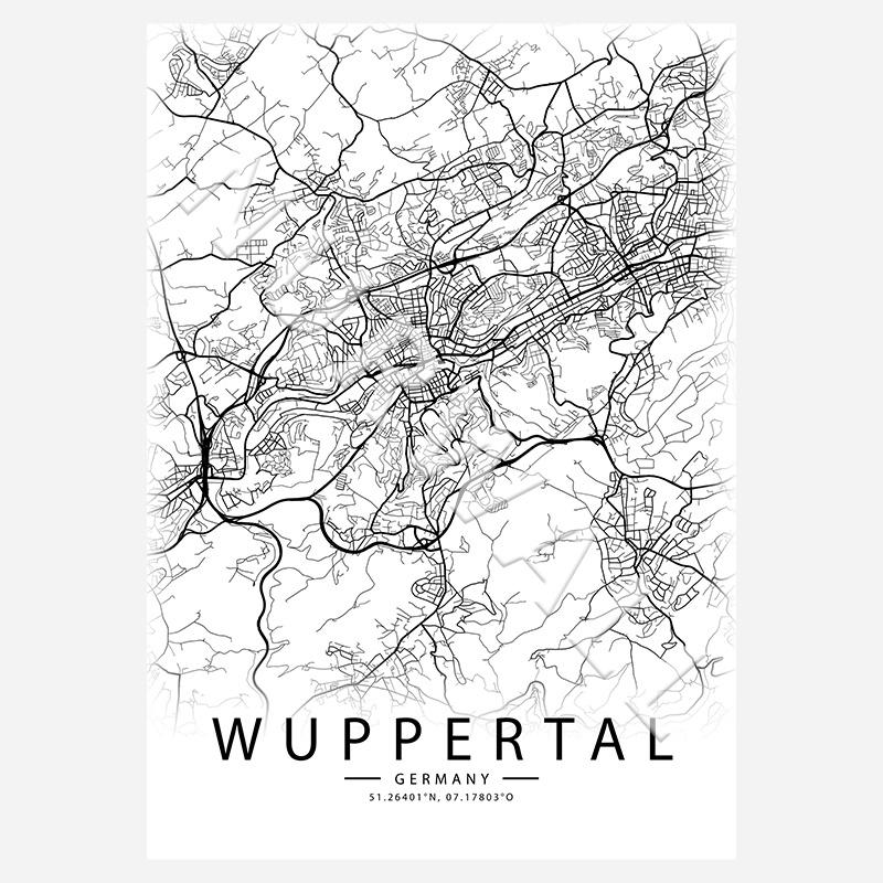 Wuppertal City-Map