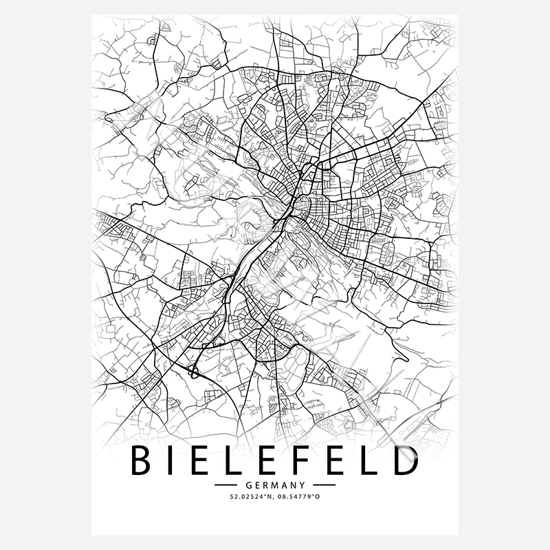 Bielefeld City-Map