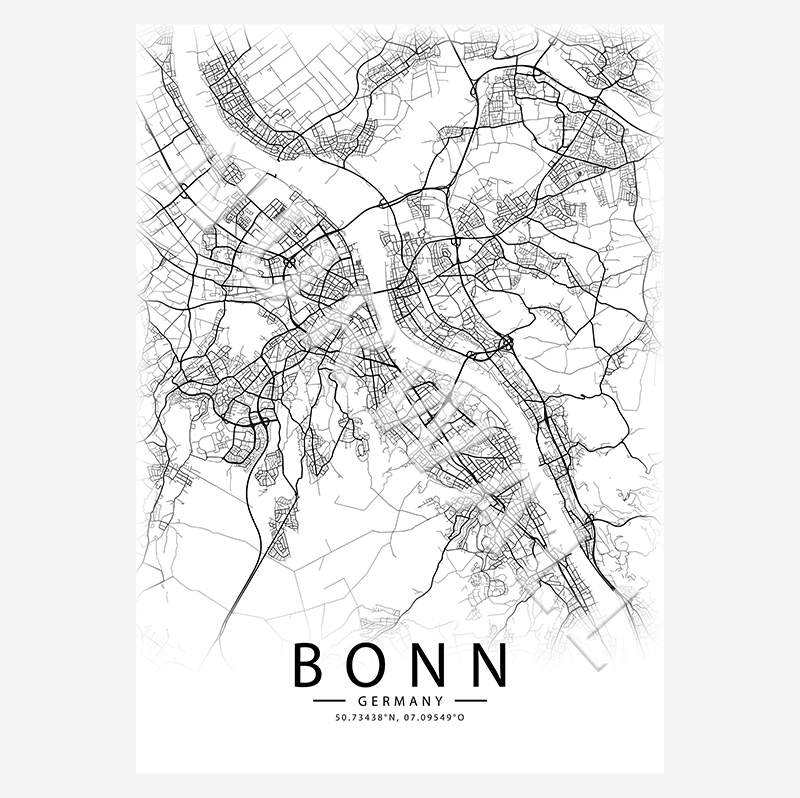 Bonn City-Map