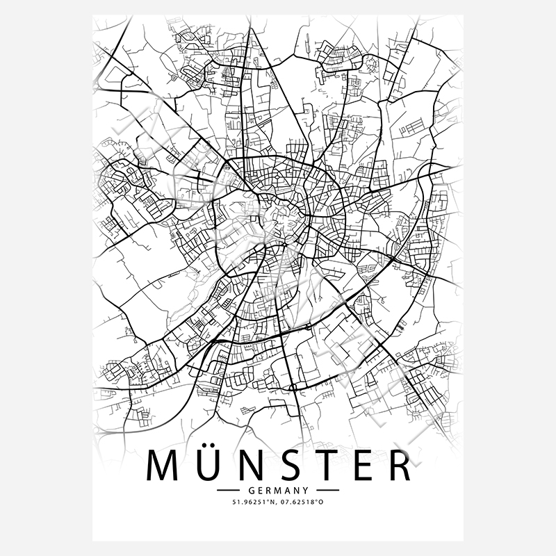 Münster City-Map