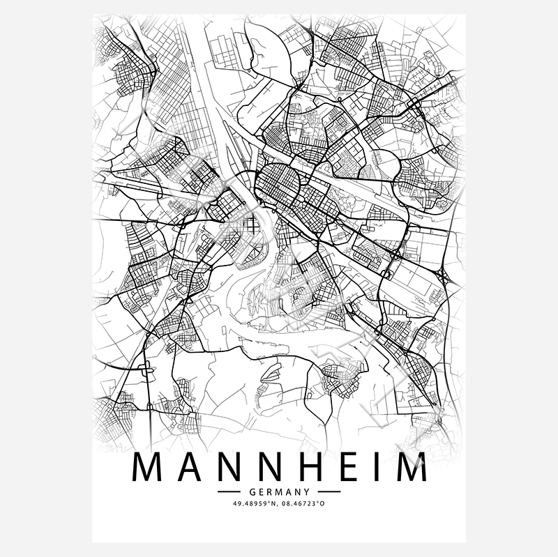 Mannheim City-Map