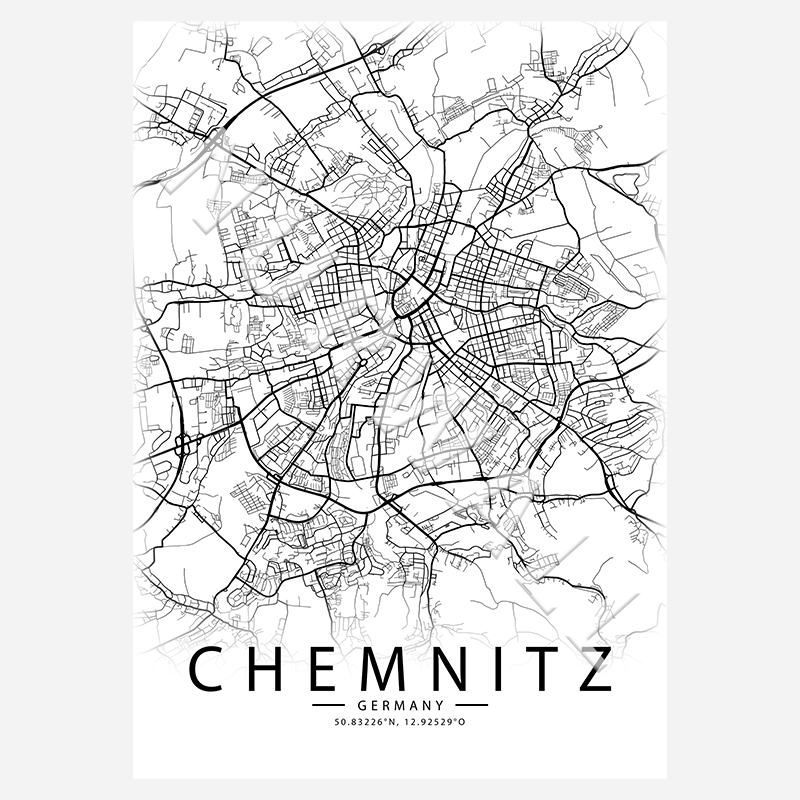 Chemnitz City-Map