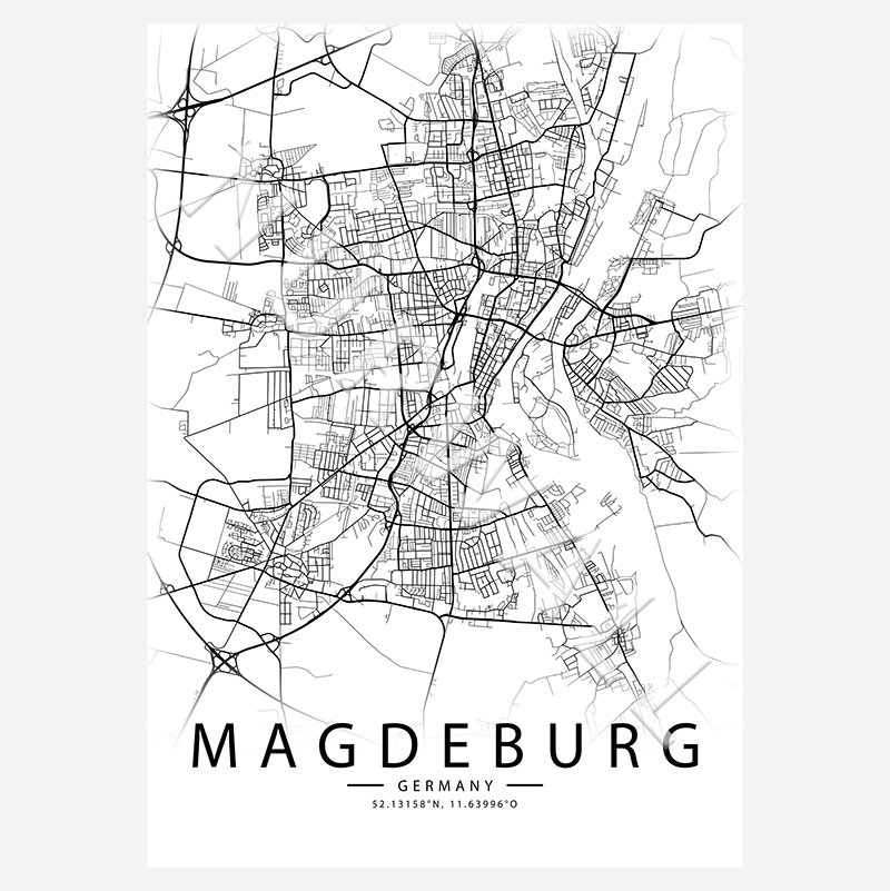 Magdeburg City-Map