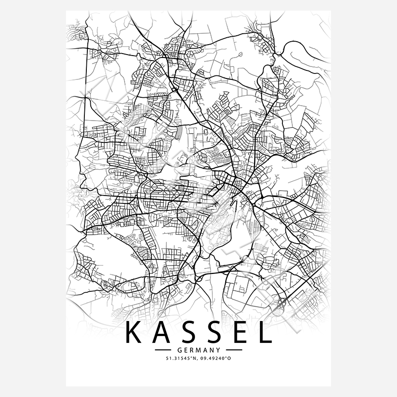 Kassel City-Map