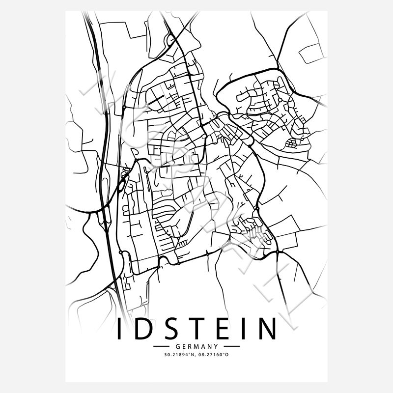 Idstein City-Map