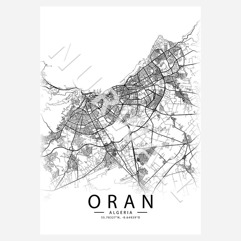 Oran City-Map
